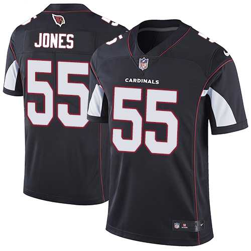 Nike Arizona Cardinals #55 Chandler Jones Black Alternate NFL Vapor Untouchable Limited Jersey,We sell and wholesale Nike Arizona Cardinals #55 Chandler Jones Black Alternate NFL Vapor Untouchable Limited Jersey on line form chian!